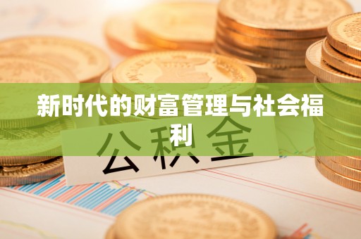 张北新时代的财富管理与社会福利
